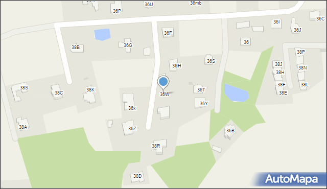 Bogucin, Bogucin, 36W, mapa Bogucin