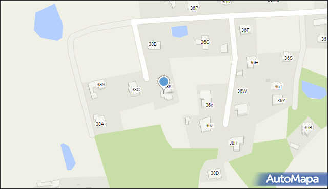 Bogucin, Bogucin, 38D, mapa Bogucin