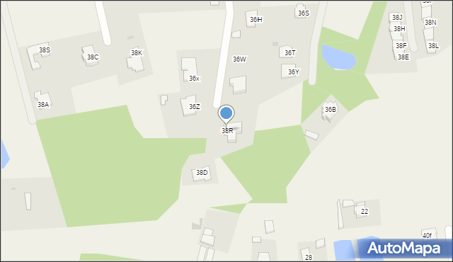 Bogucin, Bogucin, 38R, mapa Bogucin