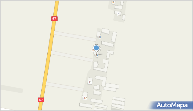 Bogucin, Bogucin, 9, mapa Bogucin