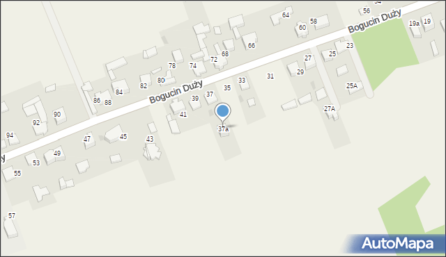 Bogucin Duży, Bogucin Duży, 37a, mapa Bogucin Duży
