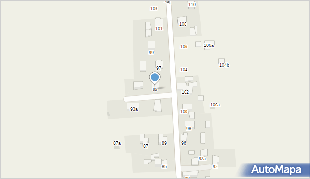 Bogucin Mały, Bogucin Mały, 95, mapa Bogucin Mały