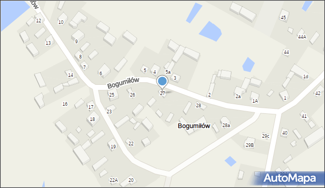 Bogumiłów, Bogumiłów, 27, mapa Bogumiłów