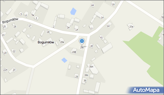 Bogumiłów, Bogumiłów, 29c, mapa Bogumiłów