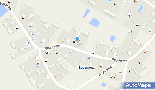 Bogumiłów, Bogumiłów, 3, mapa Bogumiłów