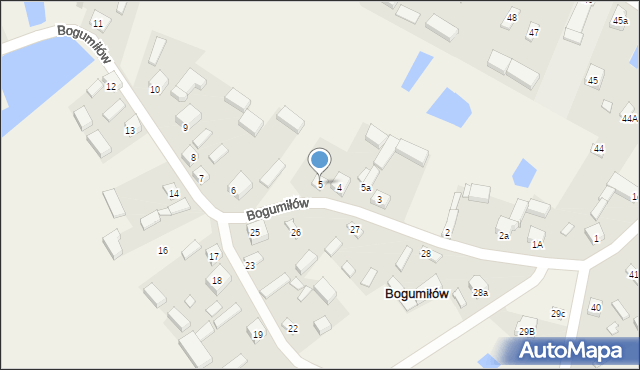 Bogumiłów, Bogumiłów, 5, mapa Bogumiłów