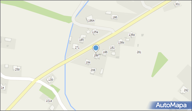 Bogumiłowice, Bogumiłowice, 184, mapa Bogumiłowice