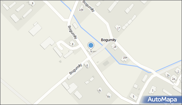 Bogumiły, Bogumiły, 7, mapa Bogumiły