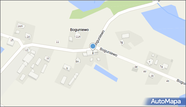 Boguniewo, Boguniewo, 8, mapa Boguniewo