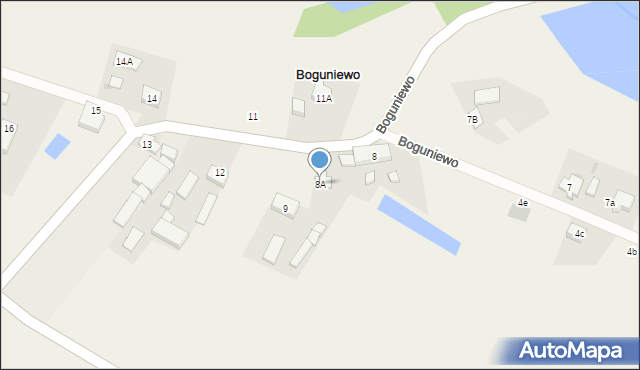 Boguniewo, Boguniewo, 8A, mapa Boguniewo