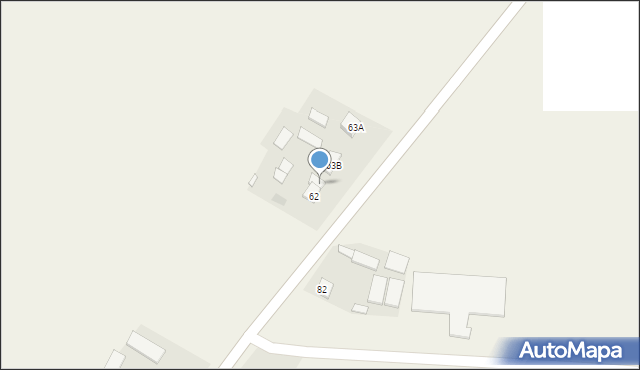 Bogurzynek, Bogurzynek, 62A, mapa Bogurzynek