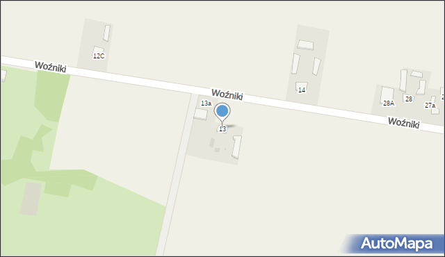 Bogusławice, Bogusławice, 13, mapa Bogusławice