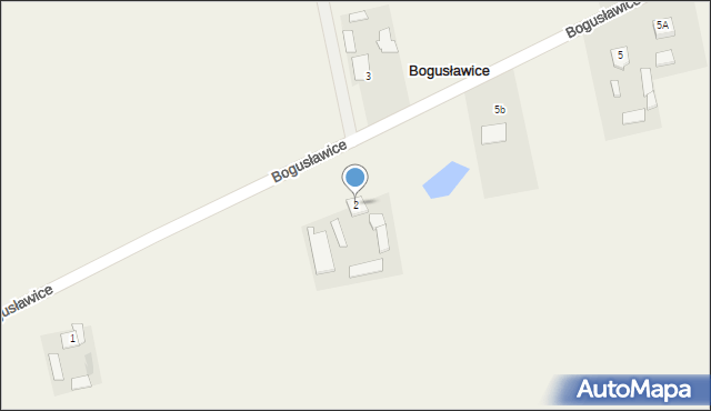 Bogusławice, Bogusławice, 2, mapa Bogusławice