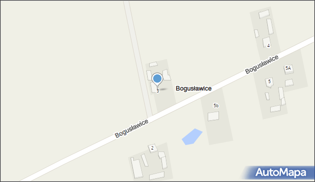 Bogusławice, Bogusławice, 3, mapa Bogusławice