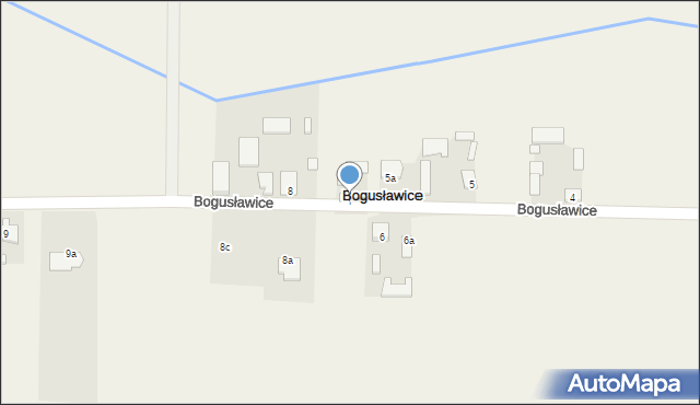 Bogusławice, Bogusławice, 7, mapa Bogusławice