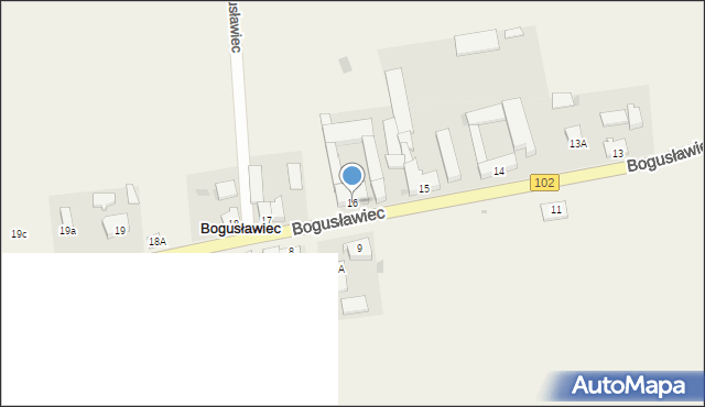 Bogusławiec, Bogusławiec, 16, mapa Bogusławiec