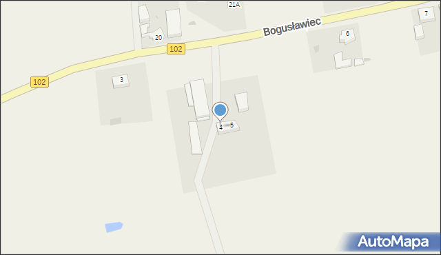 Bogusławiec, Bogusławiec, 4, mapa Bogusławiec