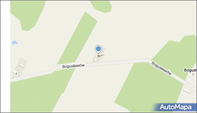 Bogusławów, Bogusławów, 3B, mapa Bogusławów