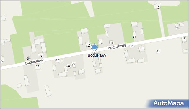 Bogusławy, Bogusławy, 18, mapa Bogusławy