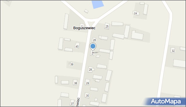 Boguszewiec, Boguszewiec, 27, mapa Boguszewiec