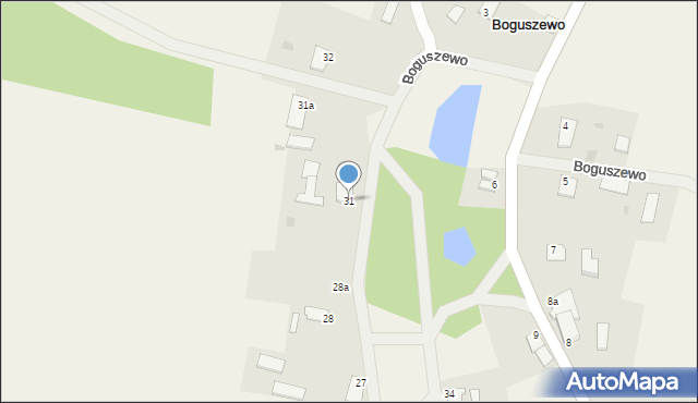 Boguszewo, Boguszewo, 31, mapa Boguszewo