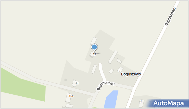 Boguszewo, Boguszewo, 33, mapa Boguszewo