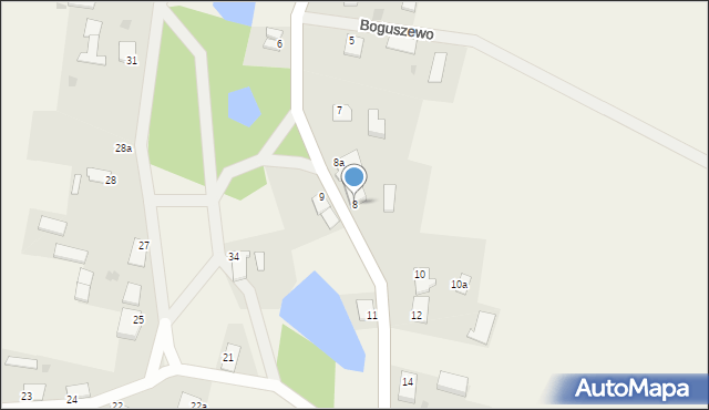 Boguszewo, Boguszewo, 8, mapa Boguszewo