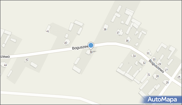 Boguszewo, Boguszewo, 39, mapa Boguszewo