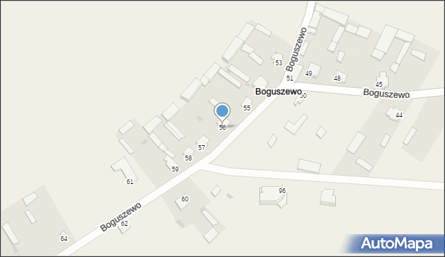 Boguszewo, Boguszewo, 56, mapa Boguszewo