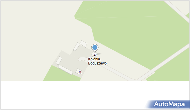 Boguszewo, Boguszewo, 42, mapa Boguszewo