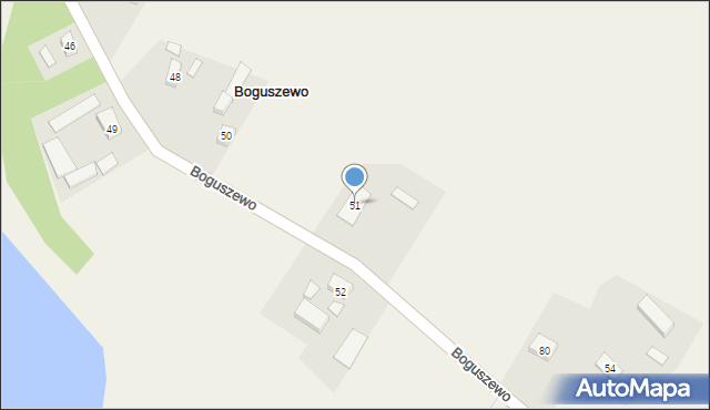 Boguszewo, Boguszewo, 51, mapa Boguszewo