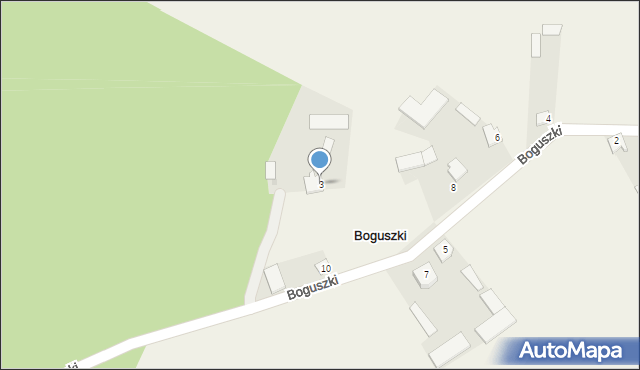 Boguszki, Boguszki, 3, mapa Boguszki