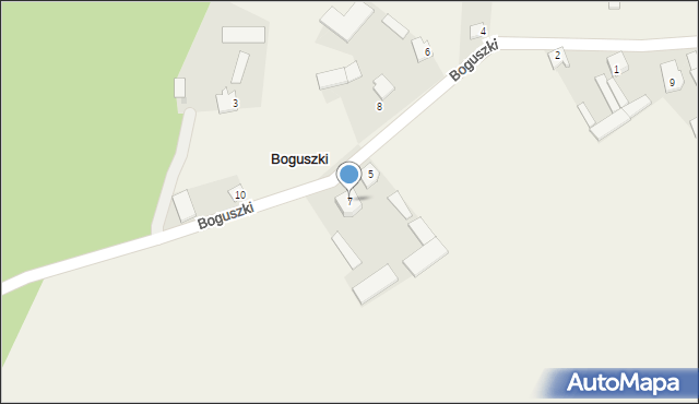 Boguszki, Boguszki, 7, mapa Boguszki