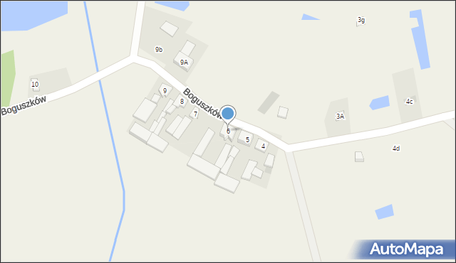 Boguszków, Boguszków, 6, mapa Boguszków