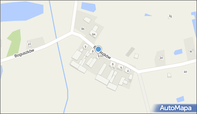 Boguszków, Boguszków, 7, mapa Boguszków