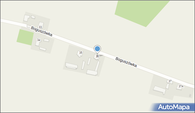 Boguszówka, Boguszówka, 36, mapa Boguszówka