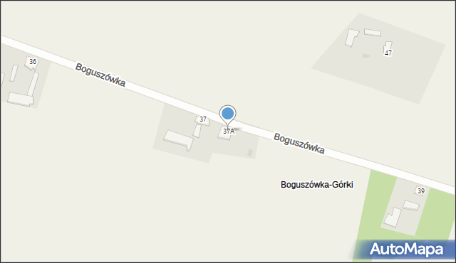 Boguszówka, Boguszówka, 37A, mapa Boguszówka