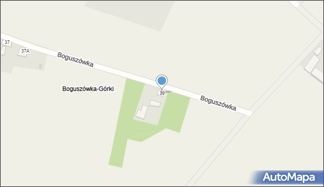 Boguszówka, Boguszówka, 39, mapa Boguszówka