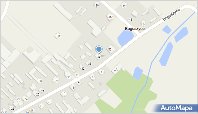 Boguszyce, Boguszyce, 34, mapa Boguszyce