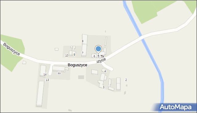 Boguszyce, Boguszyce, 5, mapa Boguszyce