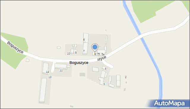 Boguszyce, Boguszyce, 6, mapa Boguszyce