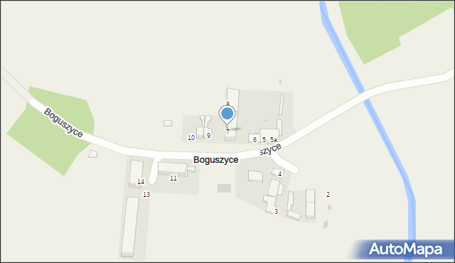 Boguszyce, Boguszyce, 7, mapa Boguszyce