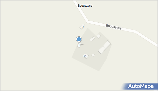 Boguszyce, Boguszyce, 1, mapa Boguszyce