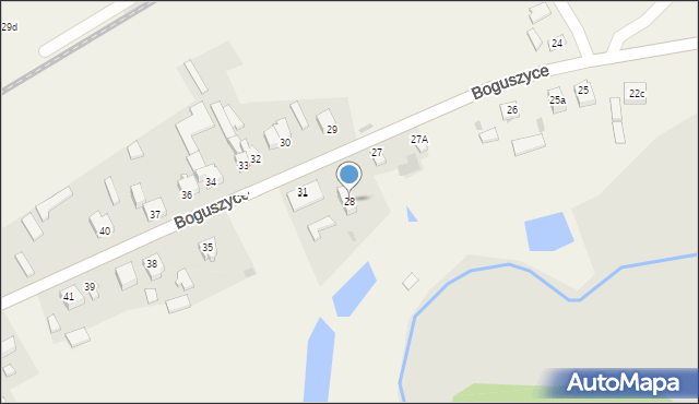 Boguszyce, Boguszyce, 28, mapa Boguszyce