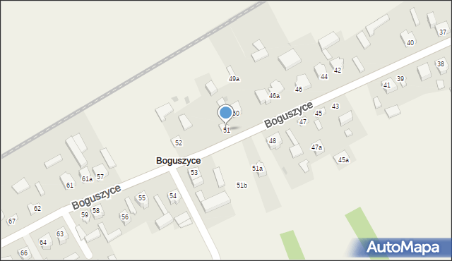 Boguszyce, Boguszyce, 51, mapa Boguszyce