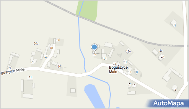 Boguszyce Małe, Boguszyce Małe, 15, mapa Boguszyce Małe