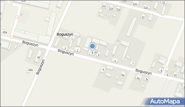 Boguszyn, Boguszyn, 3, mapa Boguszyn