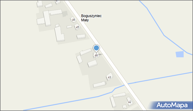 Boguszyniec, Boguszyniec, 44, mapa Boguszyniec