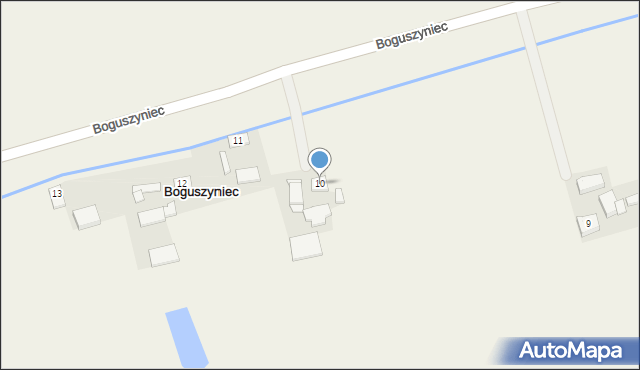 Boguszyniec, Boguszyniec, 10, mapa Boguszyniec