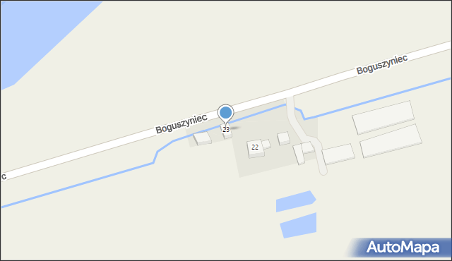 Boguszyniec, Boguszyniec, 23, mapa Boguszyniec